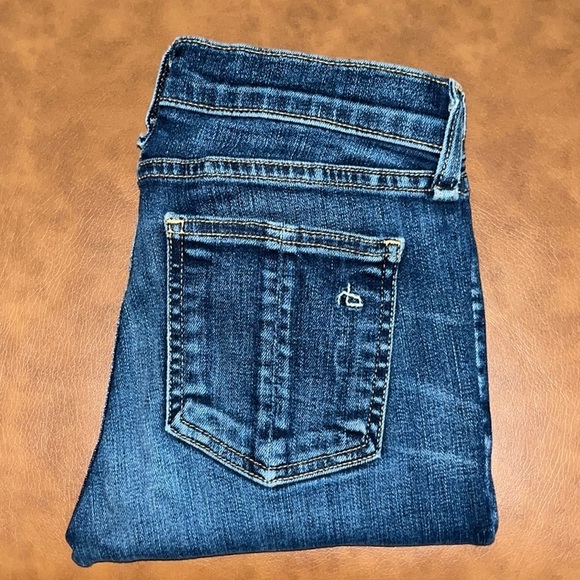 Rag & Bone Modele Skinny Mid Rise Size 25 - Picture 3 of 16